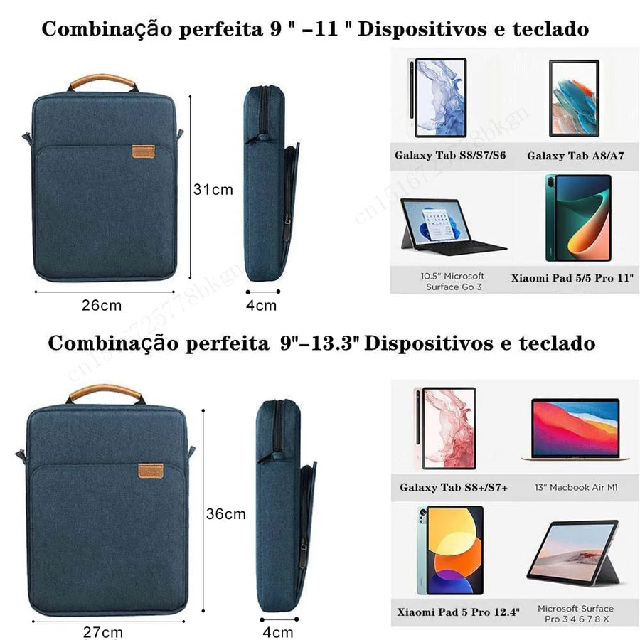 Bolsa para tablet, bolsa para ipad